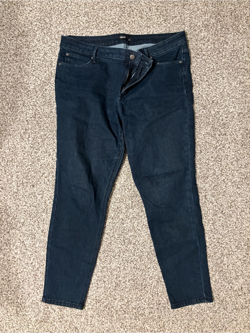 Women's Vera Wang Dark Indigo Stretch Skinny Jeans